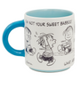 Hallmark Peanuts 75th Anniversary Linus Through the Decades Coffee Mug New