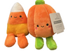 Hallmark Halloween Better Together Candy Corn and Pumpkin Magnetic Plush New Tag