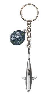 Universal Studios Jaws Shark Tours Keychain New with Tag