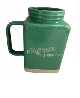 Disney Parks Port Orleans Riverside EST. 1992 Ceramic Coffee Jar Mug New
