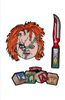 Universal Studios Halloween Horror Nights 2023 Chucky Patch Set New