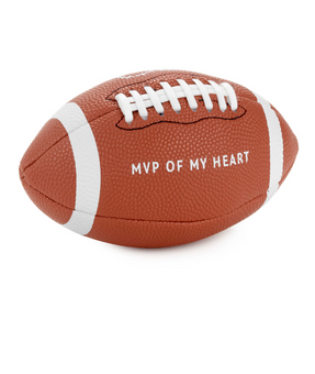 Hallmark Valentine MVP of My Heart Plush Football New with Box