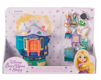 Disney Parks Rapunzel Tower Micro Play Set Tangled Once Upon a Story New W Tag