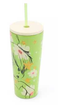 Disney Parks Tinker Bell 20 oz. Stainless Steel Tumbler Peter Pan New With Tag