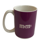 M&M's World Purple Character Flawless? How About Flaw More! Coffee Mug New