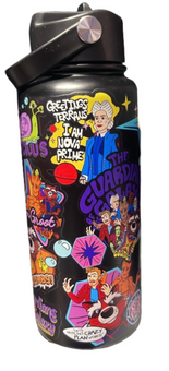 Disney Parks Guardians of Galaxy Cosmic Rewind Sticker Water Bottle New w Tag