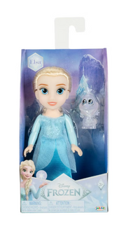 Disney Frozen 6” Petite Elsa Doll & Olaf Figure Toy New With Tag