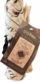 Universal Studios Harry Potter Marauder's Map Tea Towel New With Tag