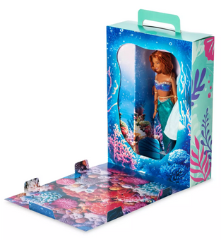 Disney Parks Ariel Story Doll Little Mermaid, Live Action Film New with Tag