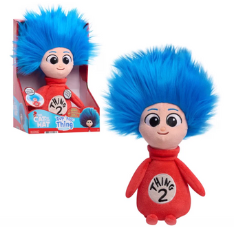 The Cat in the Hat Aurora Dr. Seuss 12" Thing 2 Plush Toy New With Tag
