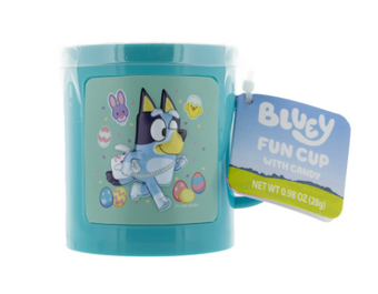 Galerie Small Bluey Fun Cup with Candy Easter New with Tag