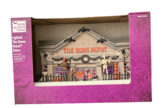 Lighted 2023 The Home Depot Store Halloween Decoration Figurine New with Box