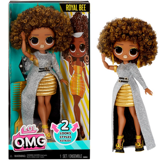 LOL Surprise OMG Royal Bee Fashion Doll with Accessories New with Box