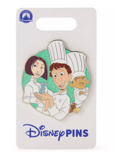 Disney Parks Ratatouille Remy Cast Pin New With Card
