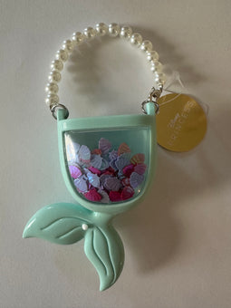 Bath and Body Works Disney Ariel Pocket * Bac Holder Keychain New with Tag