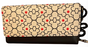 Disney Parks Mickey Mouse Icon White Crossbody Bag New With Tag