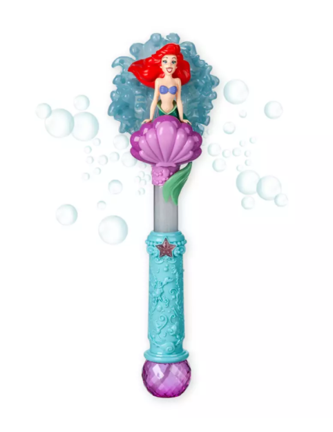 Disney Parks Ariel Light and Sound Bubble Wand The Little Mermaid New With Tag