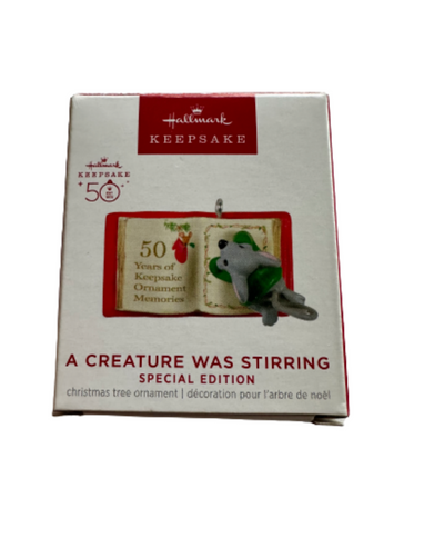 Hallmark 2023 Keepsake 50th Creature Was Stirring Ornament Special Edition New