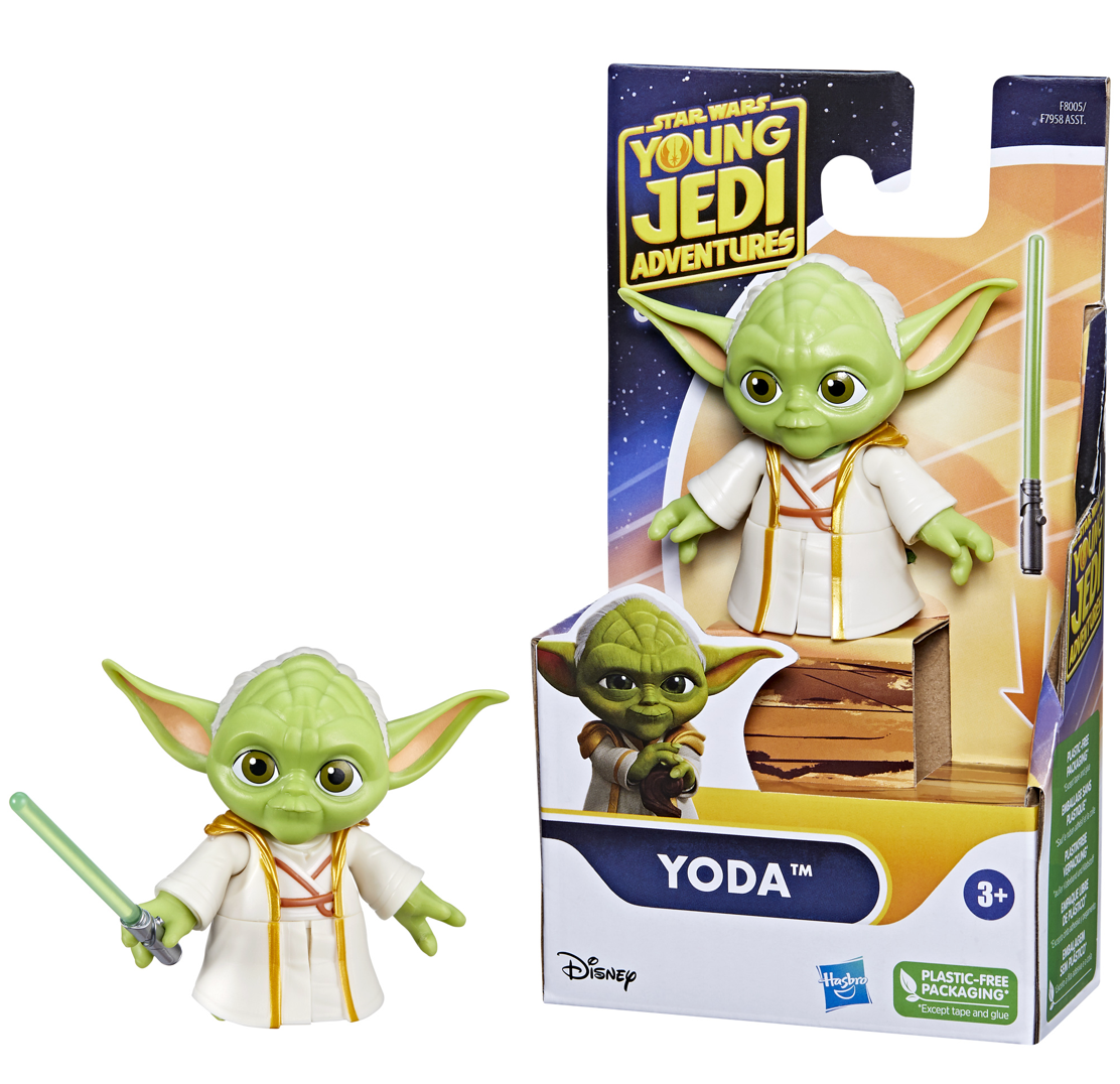 Disney Parks Star Wars Young Jedi Adventures Yoda Action Figure New With Tag