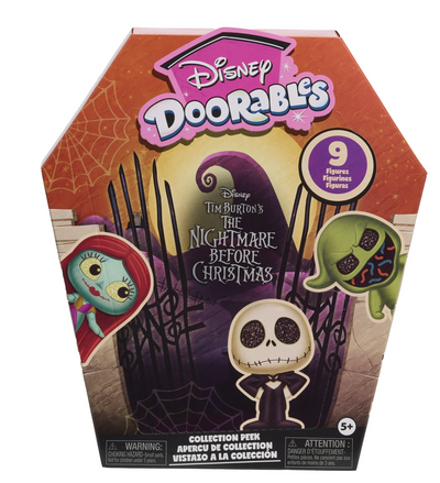 Disney Doorables Tim Burton The Nightmare Before Christmas Collection Peek New