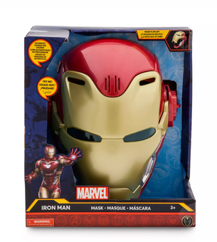 Disney Parks Iron Man Mask with Sound for Kids New With Box