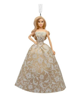 Hallmark Holiday Barbie 2025 Christmas Tree Ornament New With Box