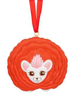 Universal Studios Harry Potter Red Pygmy Puff Christmas Ornament New With Tag