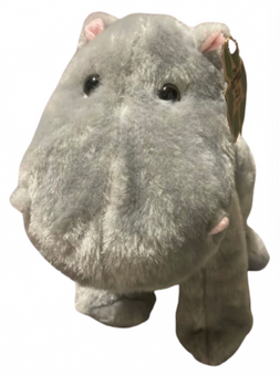 Disney Parks Animal Kingdom Petting Zoo Wild Ones Hippo Plush Toy New with Tag
