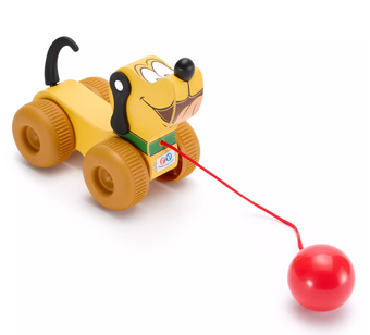 Disney Mickey Mouse and Friends Little Pluto Pull Toy by Fisher Price New