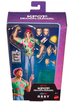 KPop Demon Hunters Saja Boys Abby 6.8" Action Figure & Accessories New With Box