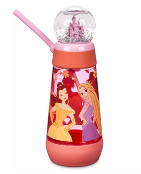 Disney Parks Disney Princess Snowglobe Tumbler with Straw New With Tag