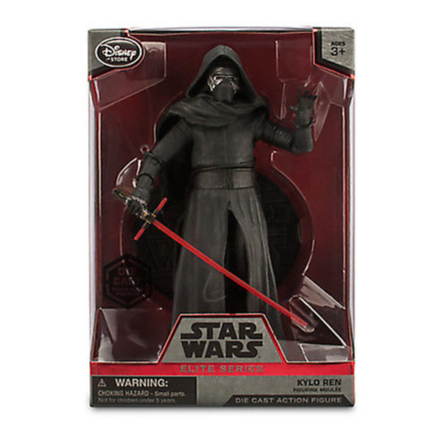 Disney Kylo Ren Elite Figure Die Cast Action 7 1/2'' Star Wars The Force Awakens