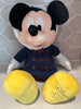 Disney Store 2017 Holiday Christmas Mickey with Blue Winter Coat Plush New