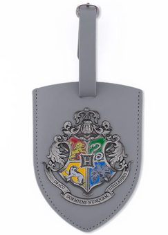 Universal Studios Harry Potter Hogwarts Crest Luggage Tag New With Tag