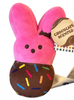 Peeps 2024 Peep Chocolate Scented Pink Easter Bunny 5.75" Plush New with Tag