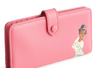 Vera Bradley Disney Tab Wallet Tiana On Fruit Dove Leather New With Tag