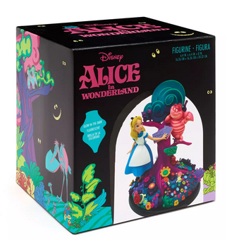 Disney Parks Alice in Wonderland Glow-in-the-Dark Figurine New with Box