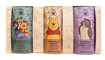 Disney Parks Winnie the Pooh Tigger Pooh Owl 7-bags Set 3 100 Acre Wood Tea New