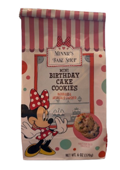Disney Parks Minnie's Bake Shop Mini Birthday Cake Cookies New With Tag