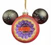 Disney Parks Walt Disney Marie Icon Mickey Ears Glass Christmas Ornament New