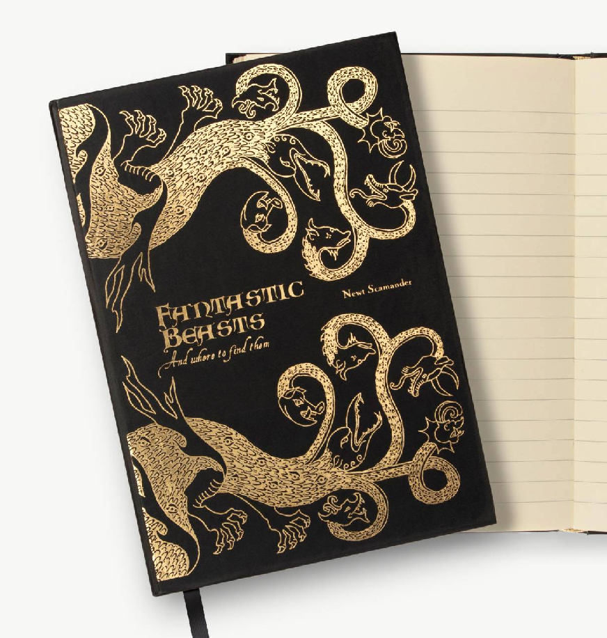 Universal Studios Harry Potter Fantastic Beasts Lined Journal New With Tag