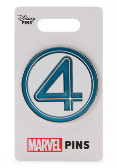 Disney Parks The Fantastic 4 First Steps 4 Icon Pin New with Card
