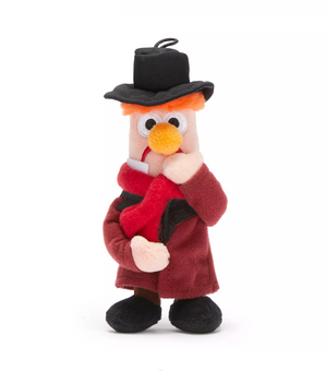 Disney The Muppet Christmas Carol Beaker as Charity Collector Mini Plush New Tag