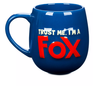 Disney Parks Zootopia Nick Wilde Trust Me I'm a Fox Ceramic Coffee Mug New