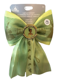 Disney Parks Tiana Princess Light-Up Hair Bow Accessory New With Tags