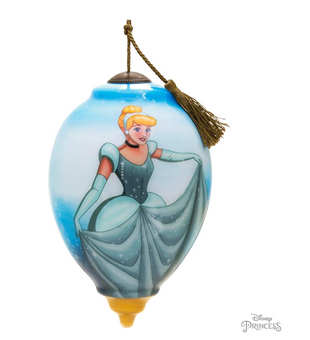 Hallmark Disney Princess Ne'Qwa Art Cinderella Christmas Ornament New With Tag