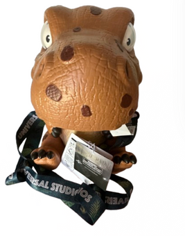 Universal Studios Jurassic World Rebirth Baby T-Rex Popcorn Bucket w Sound New