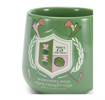 Disney D23 Alice in Wonderland 75th Anniversary Ceramic Coffee Mug New