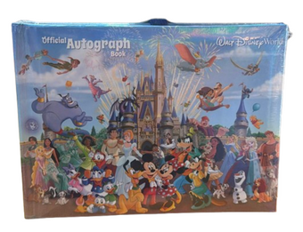 Disney Parks Walt Disney World Storybook Official Autograph Book New with Tag
