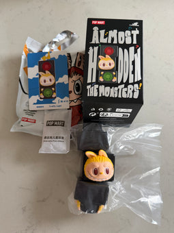 Pop Mart Labubu The Monsters Almost Hidden Traffic Light Figure USA SELLER New
